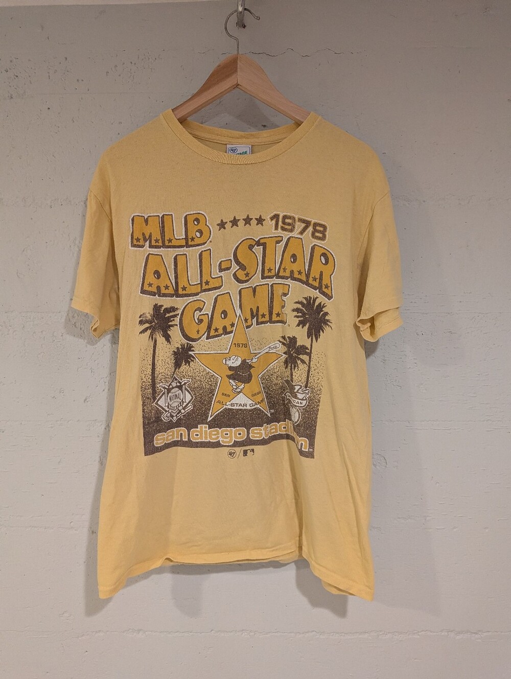 San Diego Padres 1978 MLB All Star Game Retro Baseball Vintage Graphic Tee L